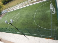 Тольятти, Мини-футбольная площадка 20х40м, искусственная трава AstroTurf Mondial 40, 2015