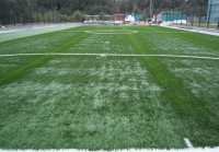 Новоуральск, минифутбольное поле, покрытие искусственная трава Edel Grass Victory Turf 40, размер 20х40м,  2015