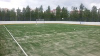 Новгородская область, УСП, искуственная трава Edel Grass LSR 20 , 28х56м, 2015