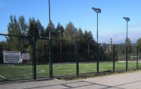 Новоуральск, минифутбольное поле, покрытие искусственная трава Edel Grass Victory Turf 40, размер 20х40м,  2015