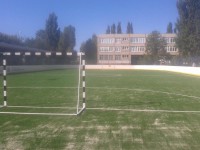 Самара, Универсальные спортивные площадки 56х28 м, искусственная трава AstroTurf PlayGrass 20, 2015