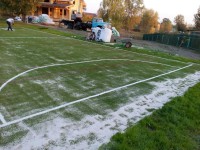 Самарская область, пос. Проран, искусственная трава Edel Grass LSR 20, 2015