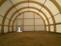 Оренбургская обл., Соль-Илецк, арочная конструкция, склад для хранения соли, S=648 кв м, 2015