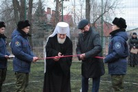 Самара, п.Зубчаниновка, Детский епархиальный образовательный центр, футбольное поле, трава Condor Grass Mondial 40, 20х40м, 2017