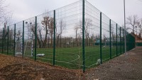 Самара, п.Зубчаниновка, Детский епархиальный образовательный центр, футбольное поле, трава Condor Grass Mondial 40, 20х40м, 2017