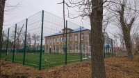 Самара, п.Зубчаниновка, Детский епархиальный образовательный центр, футбольное поле, трава Condor Grass Mondial 40, 20х40м, 2017