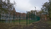 Самара, Кировский район, школа № 162, искусственная трава Condor Grass Mondial 40, футбольное поле 20х40м, 2017