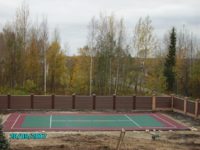 Архангельск, модульное покрытие Sport Court, модель Power Game, 10х20м, 2007