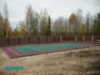 Архангельск, модульное покрытие Sport Court, модель Power Game, 10х20м, 2007