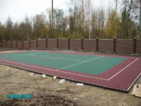 Архангельск, модульное покрытие Sport Court, модель Power Game, 10х20м, 2007