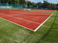 Самара, теннисный клуб на ул.Советской Армии 291А, 3 теннисных корта с искусственной травой Edel Paddle PRO, 2018