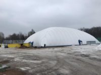 Москва, СК Конструктор, Бейсбольный клуб «Русстар», воздухоопорное сооружение 50х50м, 2018